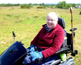 Jill Williamson on her Tramper